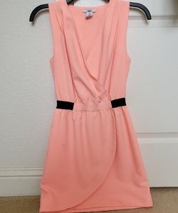 Bar III neon coral dress XS